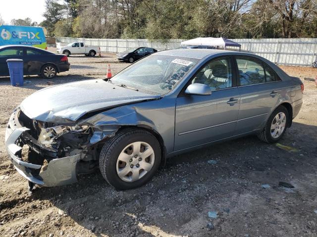 5NPET46C69H501156 - 2009 HYUNDAI SONATA GLS BLUE photo 1