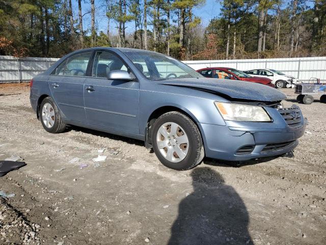 5NPET46C69H501156 - 2009 HYUNDAI SONATA GLS BLUE photo 4