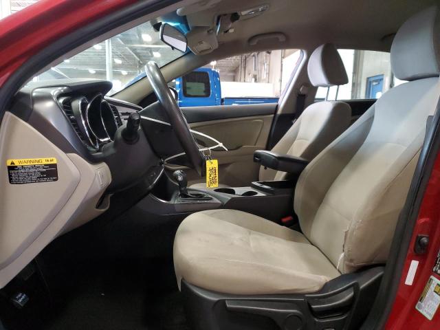 5XXGM4A79DG189399 - 2013 KIA OPTIMA LX 红色 照片 7