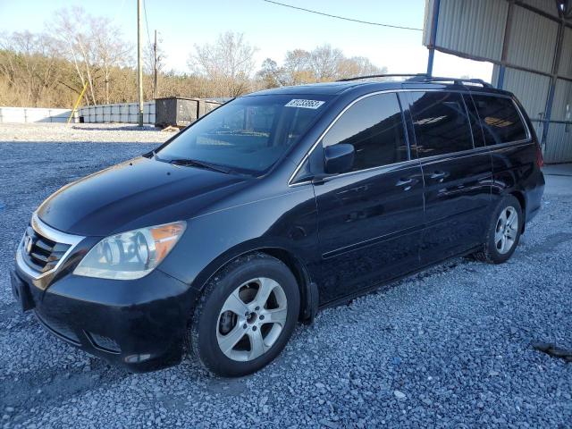 5FNRL38629B004185 - 2009 HONDA ODYSSEY EXL BLACK photo 1