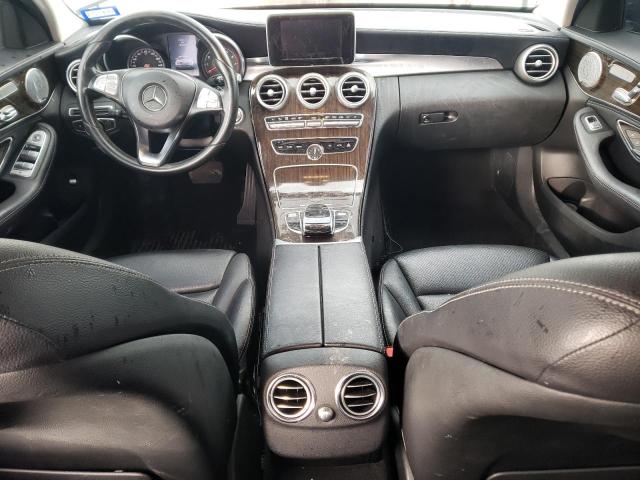 55SWF4JB2FU067983 - 2015 MERCEDES-BENZ C 300 GRAY photo 8