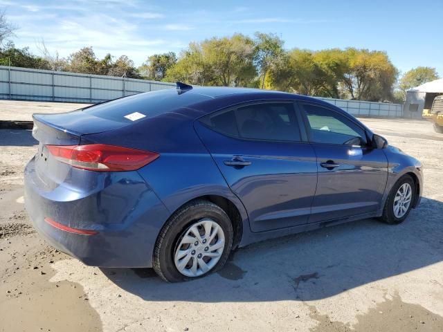 5NPD74LF2HH141929 - 2017 HYUNDAI ELANTRA SE BLUE photo 3