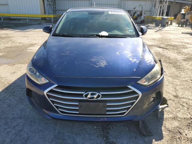 5NPD74LF2HH141929 - 2017 HYUNDAI ELANTRA SE BLUE photo 5