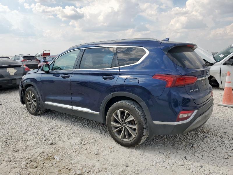 5NMS33AD1LH160475 - 2020 HYUNDAI SANTA FE SEL Mavi foto 2