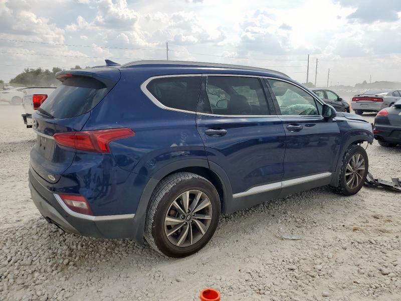 5NMS33AD1LH160475 - 2020 HYUNDAI SANTA FE SEL Mavi foto 3