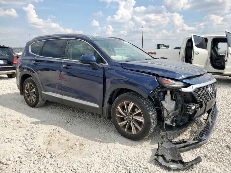 5NMS33AD1LH160475 - 2020 HYUNDAI SANTA FE SEL Mavi foto 4