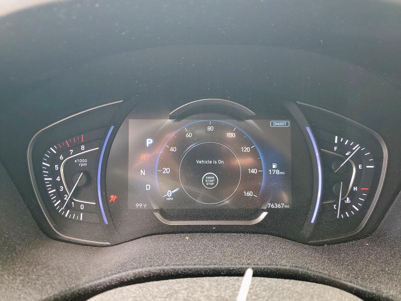 5NMS33AD1LH160475 - 2020 HYUNDAI SANTA FE SEL Mavi foto 9