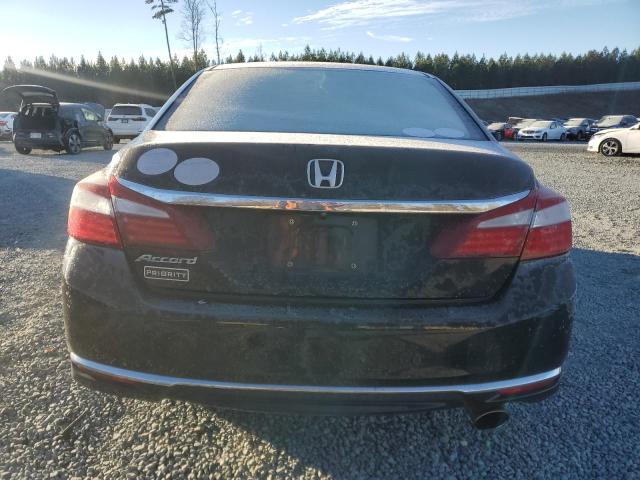 1HGCR2F3XHA289332 - 2017 HONDA ACCORD LX BLACK photo 6