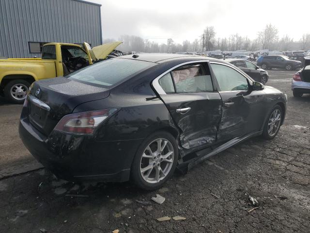 1N4AA5AP5EC493602 - 2014 NISSAN MAXIMA S BLACK photo 3