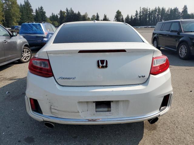 1HGCT2B81EA001423 - 2014 HONDA ACCORD EXL WHITE photo 6
