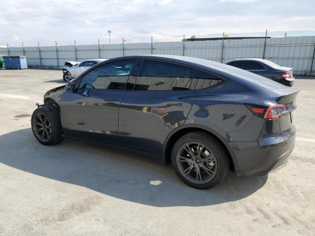 7SAYGAEE0SF245316 - 2025 TESLA MODEL Y Темно-сірий фото 2