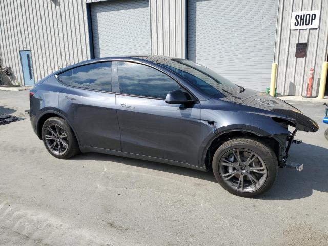 7SAYGAEE0SF245316 - 2025 TESLA MODEL Y Темно-сірий фото 4