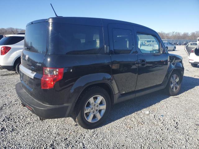 5J6YH2H71AL007395 - 2010 HONDA ELEMENT EX BLACK photo 3