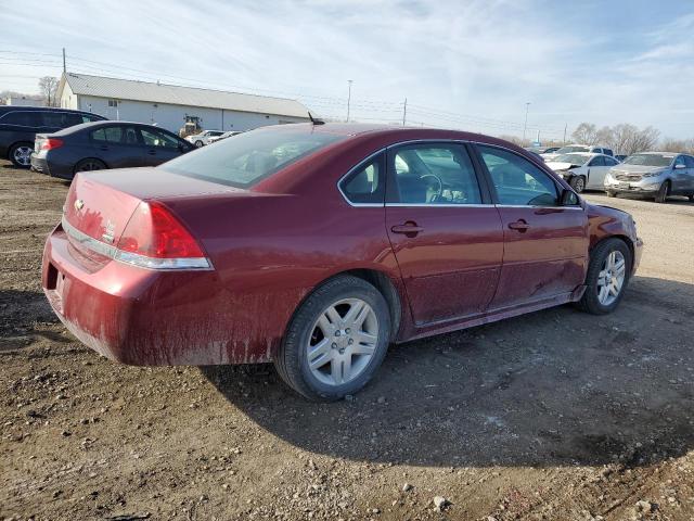 2G1WB5EKXB1136258 - 2011 CHEVROLET IMPALA LT BURGUNDY photo 3