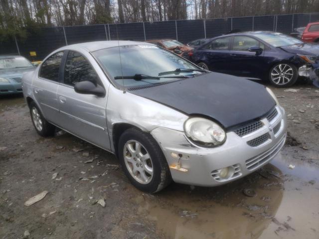 1B3ES56C65D158486 - 2005 DODGE NEON SXT SILVER photo 4