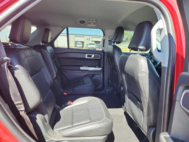 1FMSK8DH9MGC23650 - 2021 FORD EXPLORER XLT Rouge photo 11