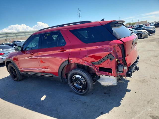 1FMSK8DH9MGC23650 - 2021 FORD EXPLORER XLT Rouge photo 2