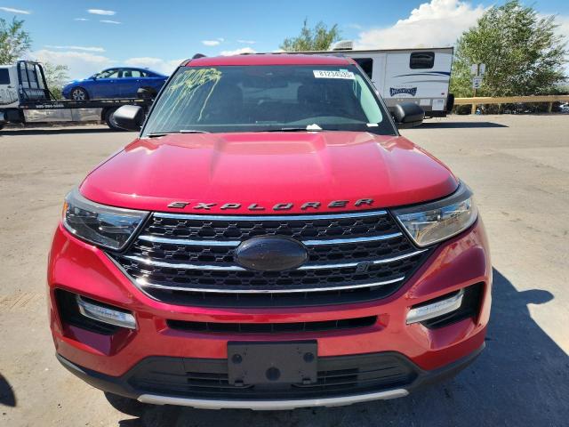 1FMSK8DH9MGC23650 - 2021 FORD EXPLORER XLT Rouge photo 5