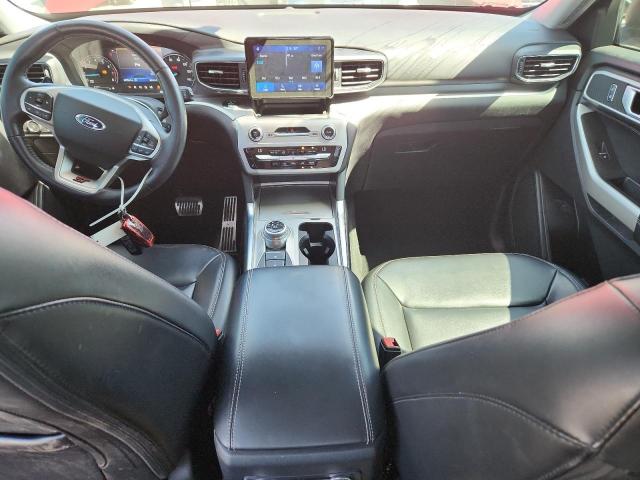 1FMSK8DH9MGC23650 - 2021 FORD EXPLORER XLT Rouge photo 8