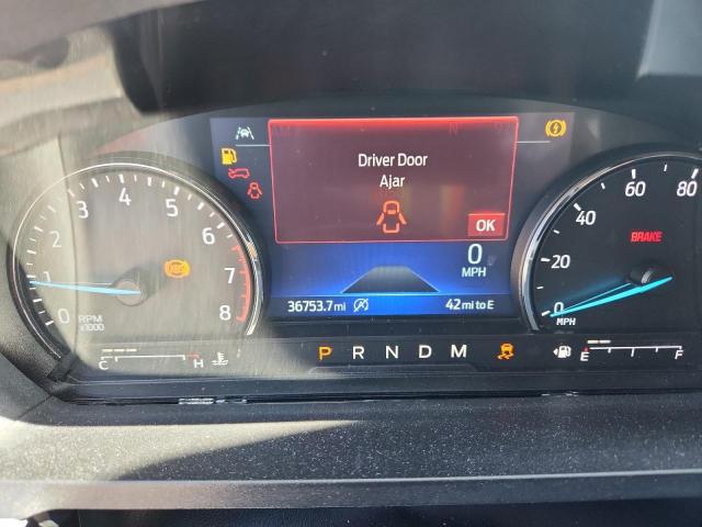 1FMSK8DH9MGC23650 - 2021 FORD EXPLORER XLT Rouge photo 9