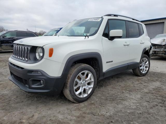 ZACCJBBBXHPG13009 - 2017 JEEP RENEGADE LATITUDE WHITE photo 1