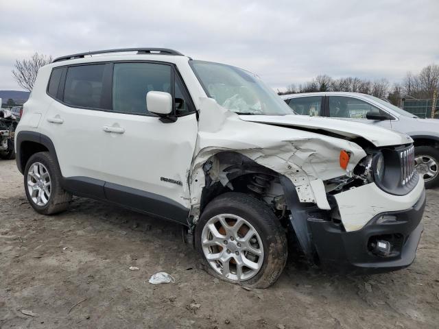 ZACCJBBBXHPG13009 - 2017 JEEP RENEGADE LATITUDE WHITE photo 4