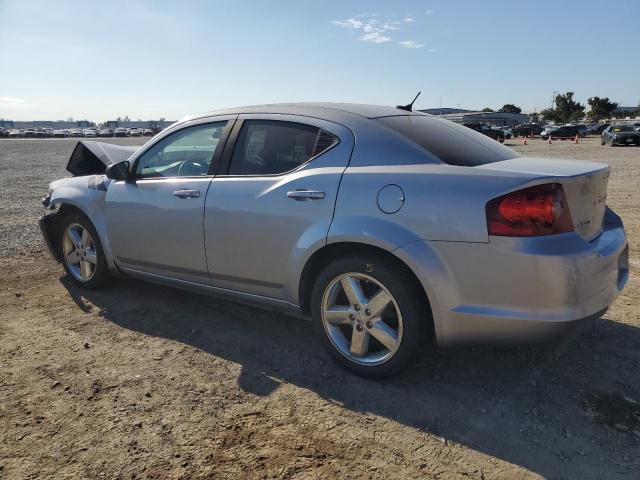 1C3CDZAB3DN658527 - 2013 DODGE AVENGER SE Сріблястий фото 2