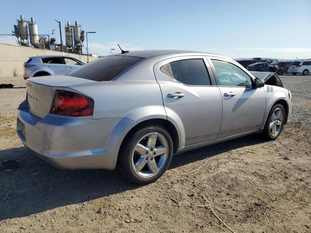 1C3CDZAB3DN658527 - 2013 DODGE AVENGER SE Сріблястий фото 3