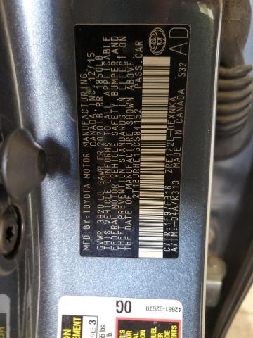 2T1BURHE1GC584152 - 2016 TOYOTA COROLLA L 石墨色 照片 12