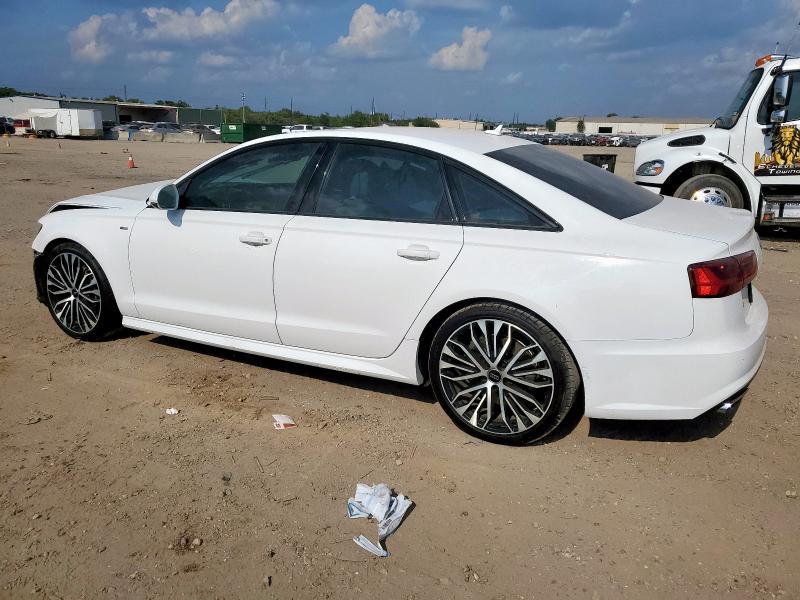 WAUC8AFC2JN059940 - 2018 AUDI A6 PREMIUM WHITE photo 2