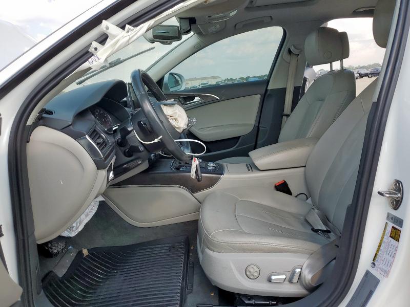 WAUC8AFC2JN059940 - 2018 AUDI A6 PREMIUM WHITE photo 7