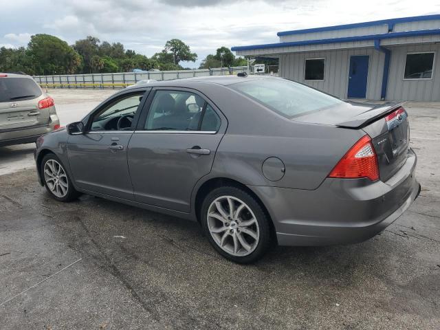 3FAHP0JG7CR302180 - 2012 FORD FUSION SEL GRAY photo 2
