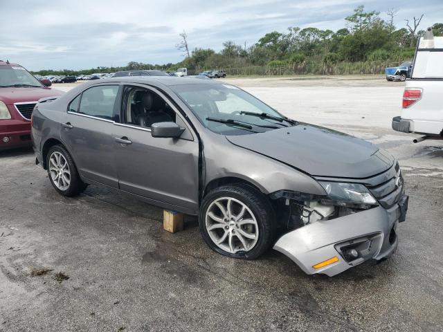 3FAHP0JG7CR302180 - 2012 FORD FUSION SEL GRAY photo 4