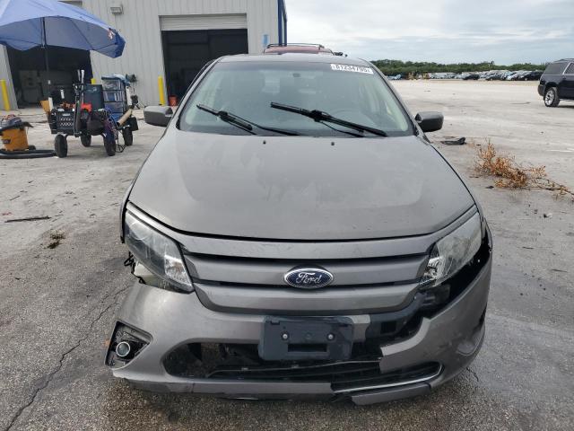 3FAHP0JG7CR302180 - 2012 FORD FUSION SEL GRAY photo 5