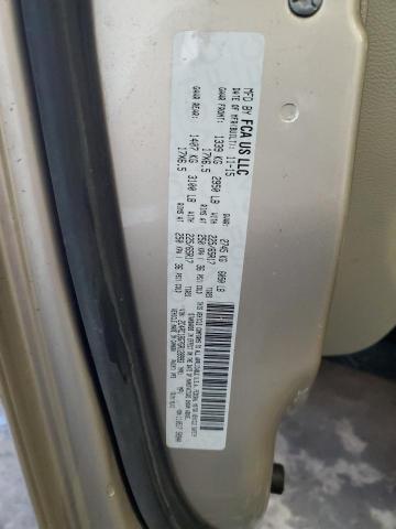 2C4RC1BG7GR128993 - 2016 CHRYSLER TOWN & COU TOURING TAN photo 13