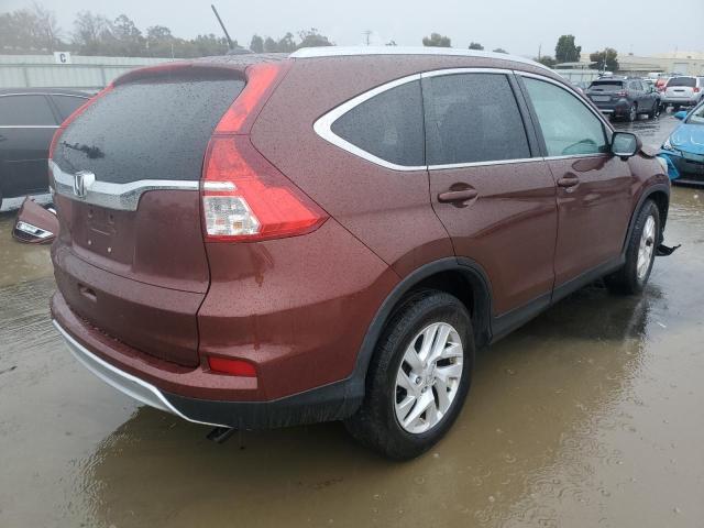 2HKRM3H76GH524040 - 2016 HONDA CR-V EXL BURGUNDY photo 3