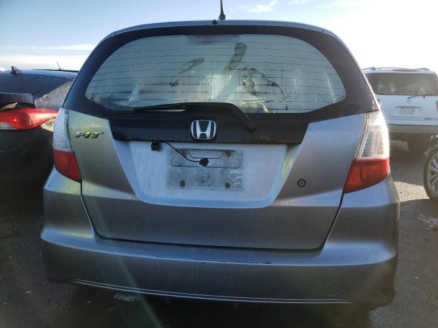 JHMGE8G26AS022966 - 2010 HONDA FIT SILVER photo 6