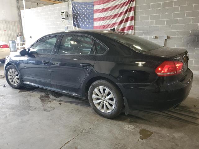1VWAS7A3XFC062736 - 2015 VOLKSWAGEN PASSAT S BLACK photo 2