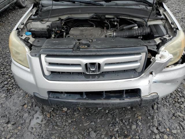 5FNYF18416B017799 - 2006 HONDA PILOT EX GRAY photo 12
