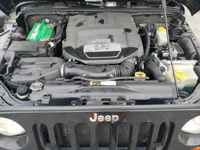 1C4AJWAG8DL579744 - 2013 JEEP WRANGLER SPORT BLACK photo 12