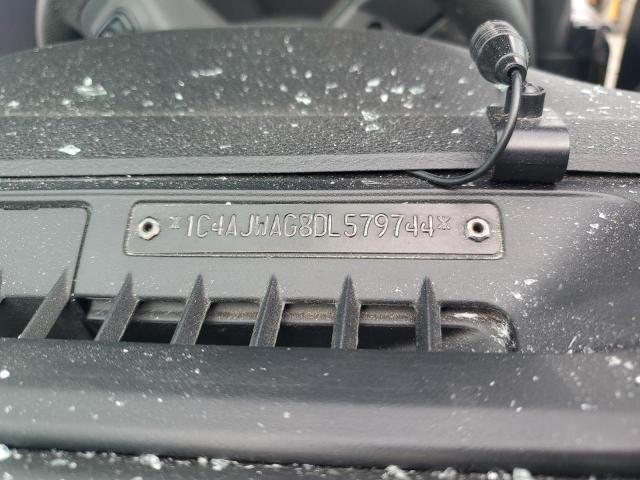 1C4AJWAG8DL579744 - 2013 JEEP WRANGLER SPORT BLACK photo 14