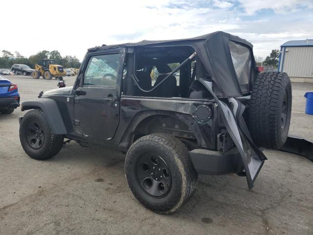 1C4AJWAG8DL579744 - 2013 JEEP WRANGLER SPORT BLACK photo 2