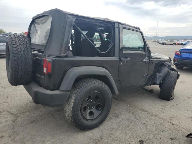 1C4AJWAG8DL579744 - 2013 JEEP WRANGLER SPORT BLACK photo 3