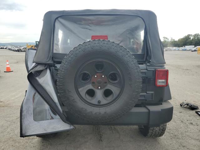 1C4AJWAG8DL579744 - 2013 JEEP WRANGLER SPORT BLACK photo 6