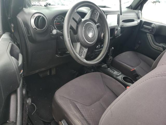 1C4AJWAG8DL579744 - 2013 JEEP WRANGLER SPORT BLACK photo 8