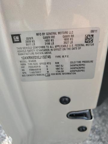 1GKKRNED3CJ132745 - 2012 GMC ACADIA SLE 棕色 照片 13