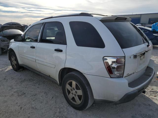 2CNDL13F256196788 - 2005 CHEVROLET EQUINOX LS WHITE photo 2