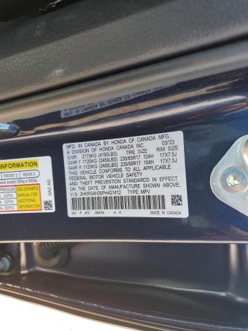 2HKRS4H26PH421412 - 2023 HONDA CR-V LX Mavi foto 13