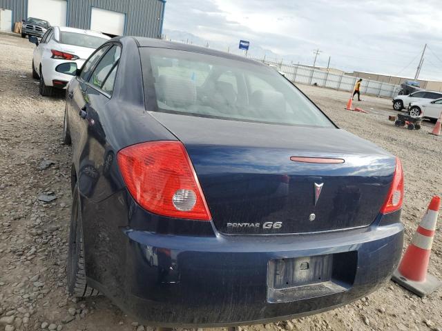 1G2ZG57B484153934 - 2008 PONTIAC G6 BASE BLUE photo 6