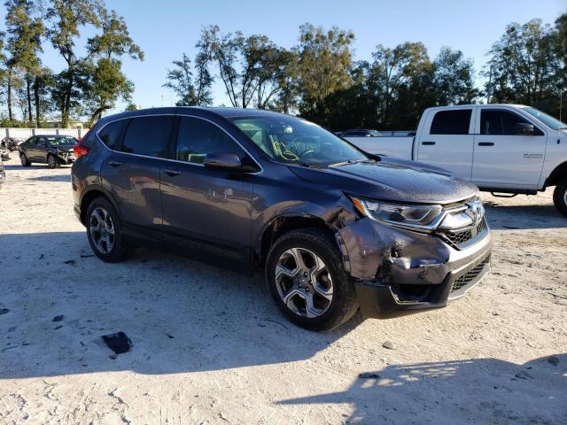 7FARW1H88HE012971 - 2017 HONDA CR-V EXL GRAY photo 4